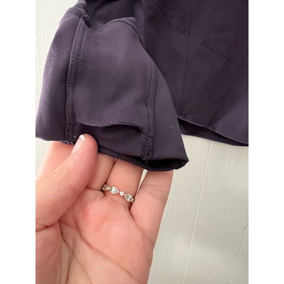 Lululemon Fast As Light 1/2 Zip Boysenberry Size 4 - Picture 3 of 7